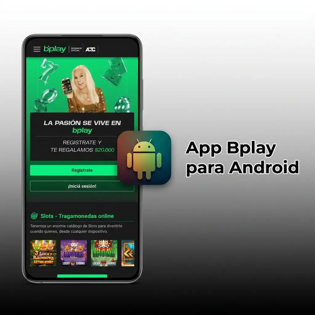 App Bplay para Android con requisitos del sistema y dispositivos compatibles como Samsung, Motorola y Xiaomi