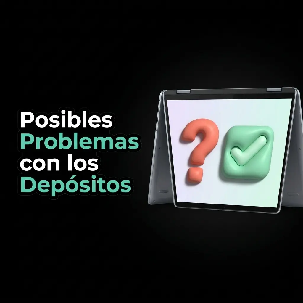 Problemas comunes con depósitos: tarjeta rechazada, límites superados, cuenta sin verificar y errores técnicos