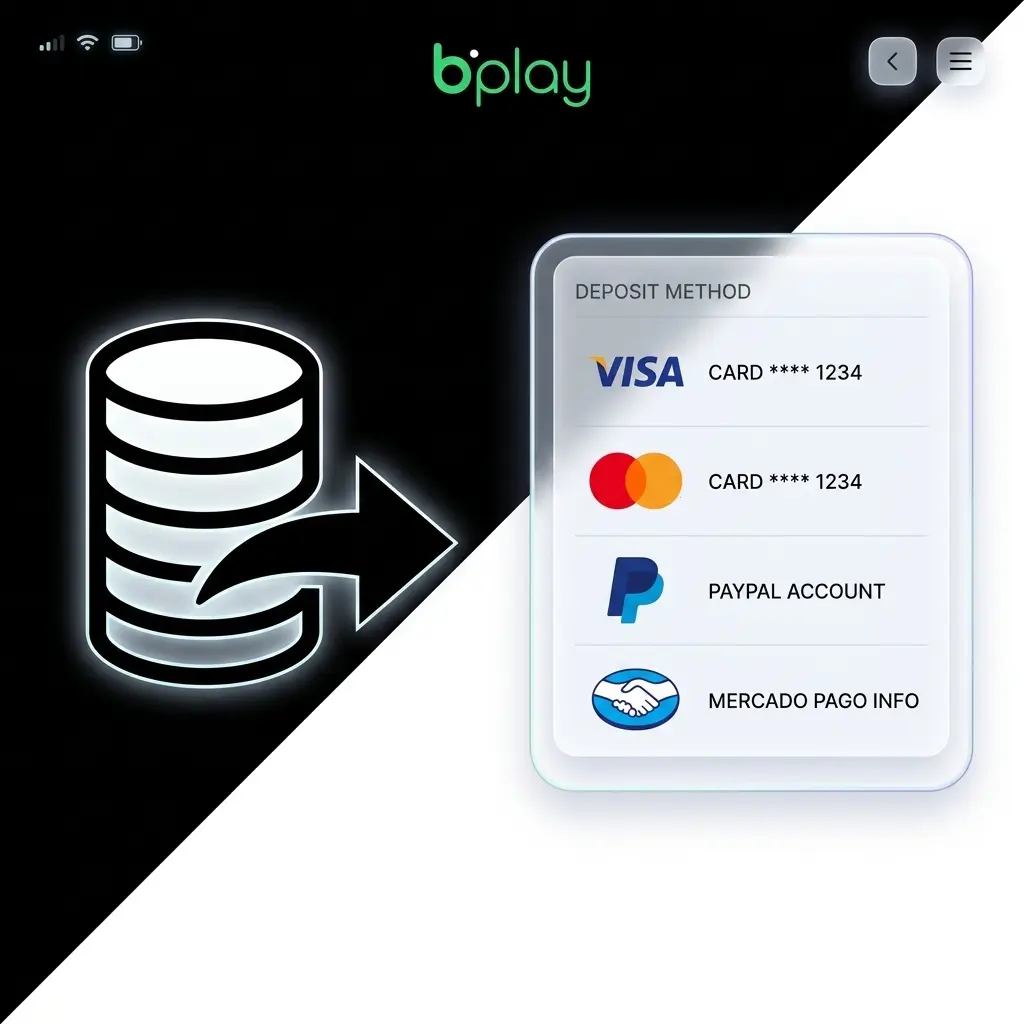 Métodos de depósito en Bplay: Visa, Mastercard, MercadoPago, PayPal, Skrill y Neteller para financiar tu cuenta.